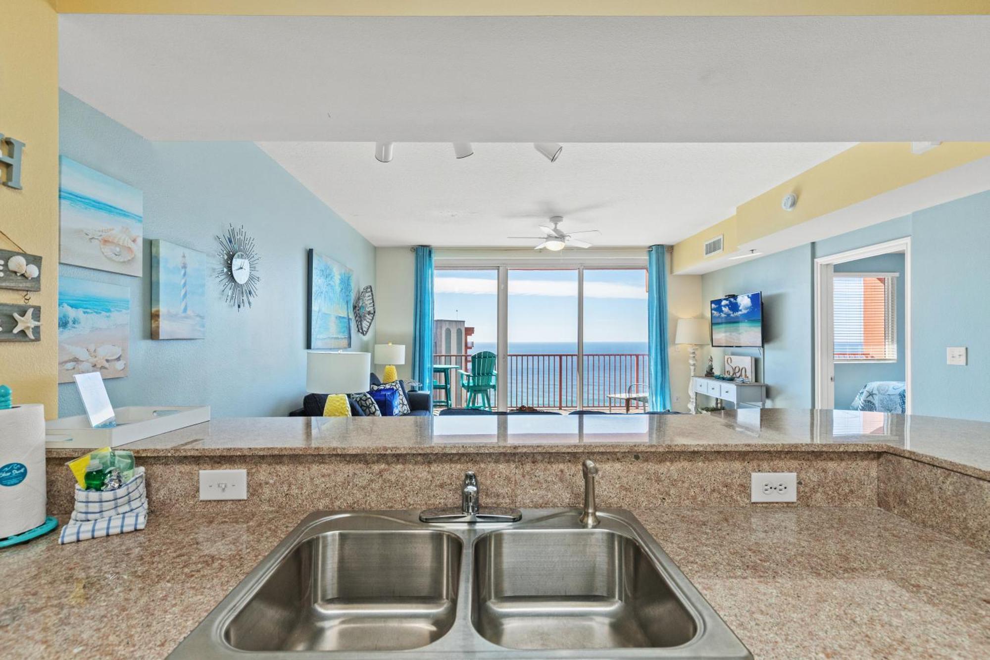 Penthouse With Beautiful Beach Views! 1 Bedroom, 2 Bathroom Penthouse! Panama City Beach Dış mekan fotoğraf