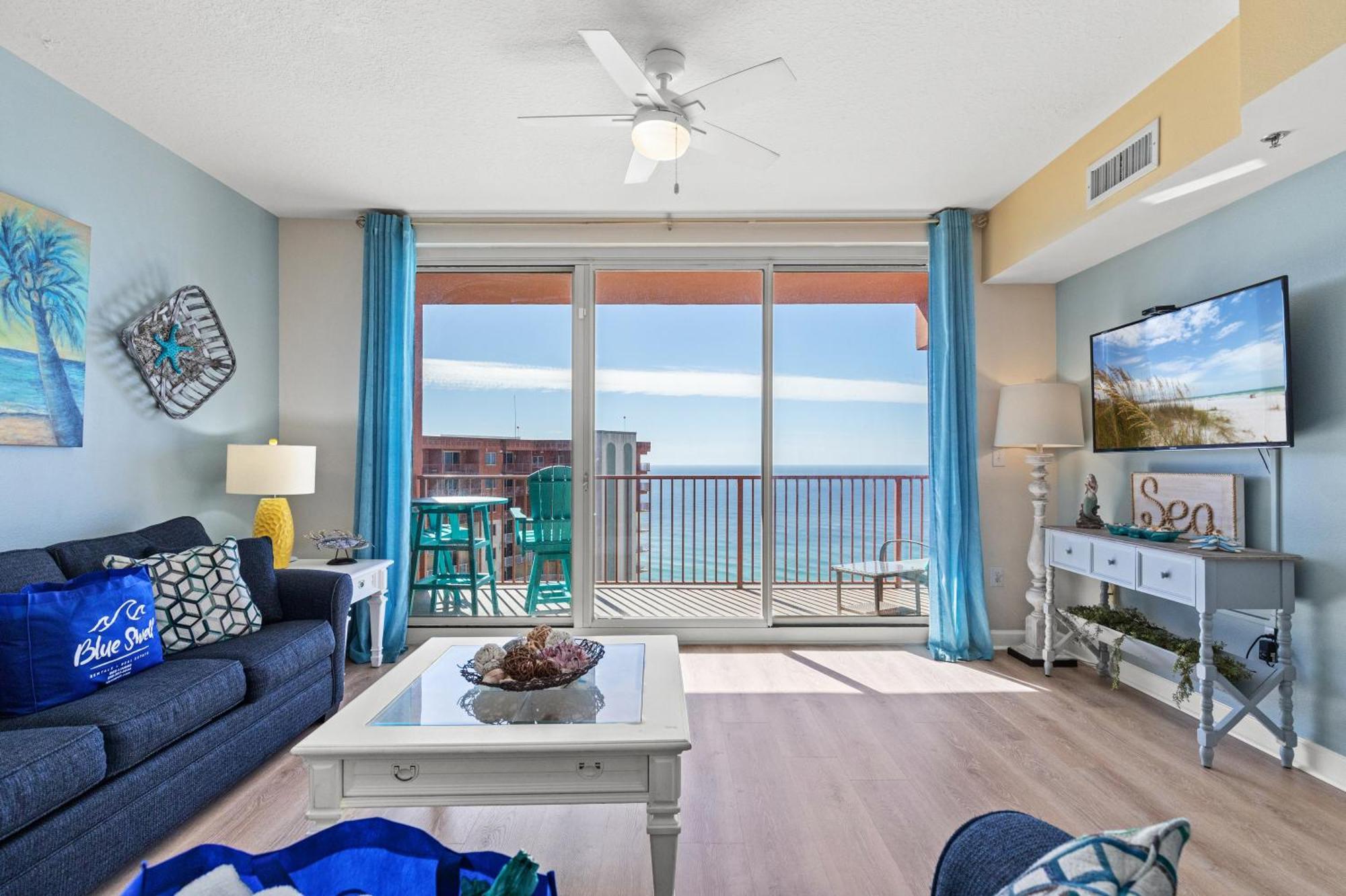 Penthouse With Beautiful Beach Views! 1 Bedroom, 2 Bathroom Penthouse! Panama City Beach Dış mekan fotoğraf