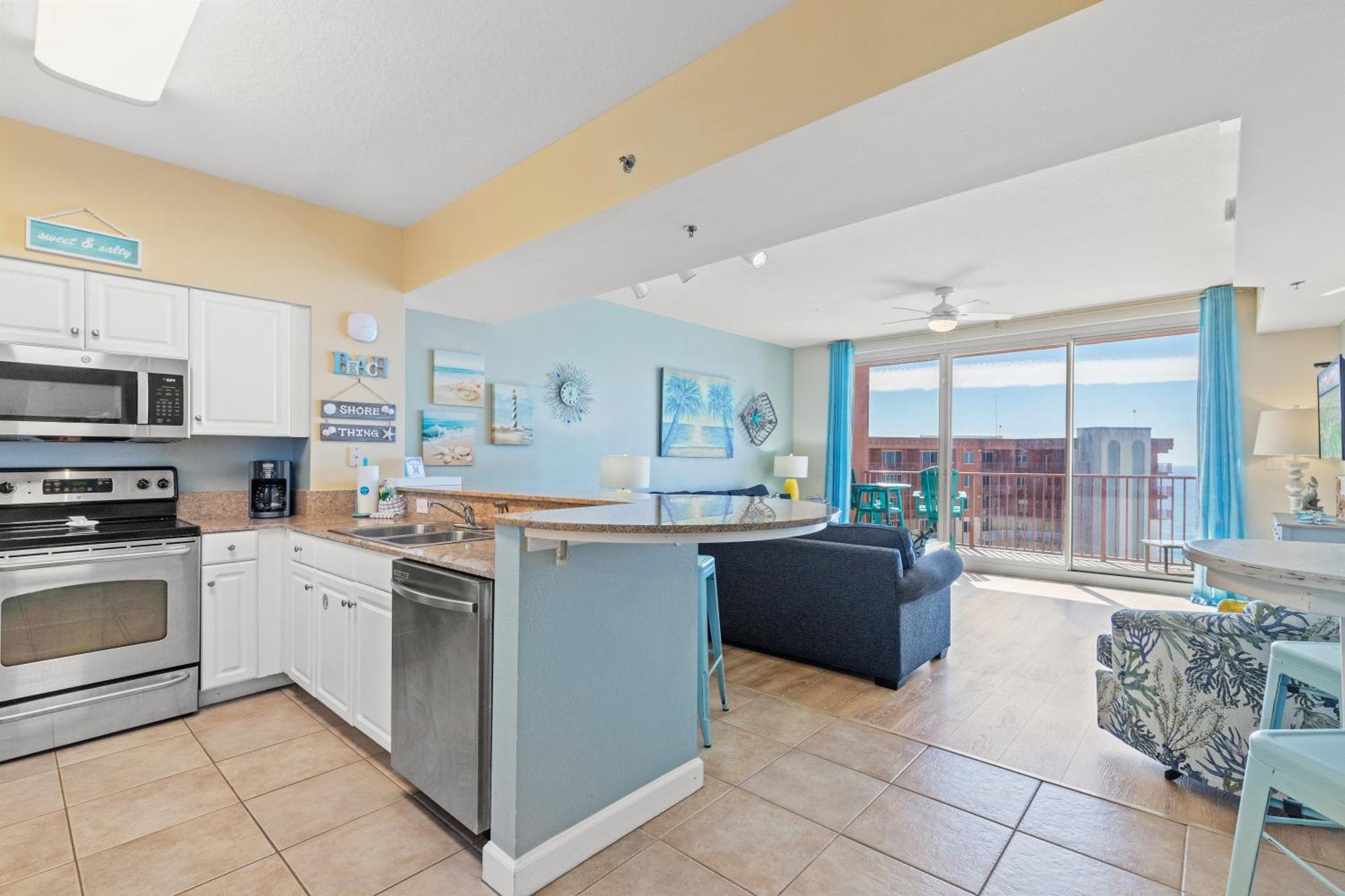 Penthouse With Beautiful Beach Views! 1 Bedroom, 2 Bathroom Penthouse! Panama City Beach Dış mekan fotoğraf